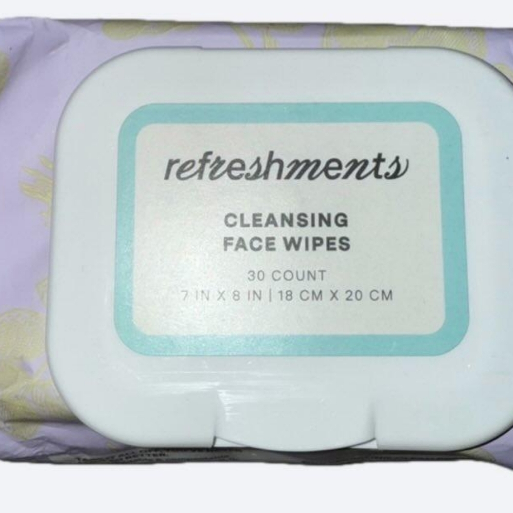 Cleansing Face Wipes - White